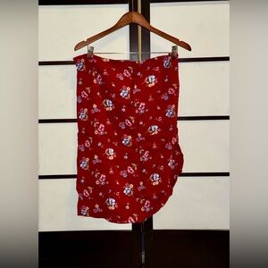 Floral Red Sarong